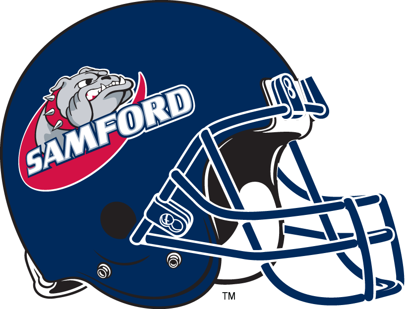 Samford Bulldogs 2000-Pres Helmet Logo diy DTF decal sticker